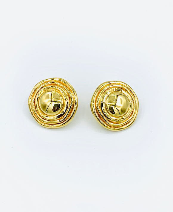 18K Italian Gold Earrings. Please contact us for pricing.