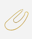 18K Italian 2 Tone (White and Yellow Gold Necklace). Please contact us for pricing.