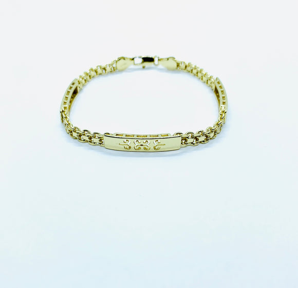 Thin Gold Plated Bracelet